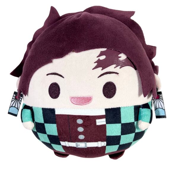 Demon Slayer Shinobu Kocho Nezuko Kamado Tanjiro Kamado Round Plush Dolls Lot 7" - Picture 2 of 12